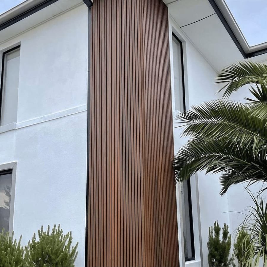 Wooden and louver paneling work by JAC Interior & False Ceiling