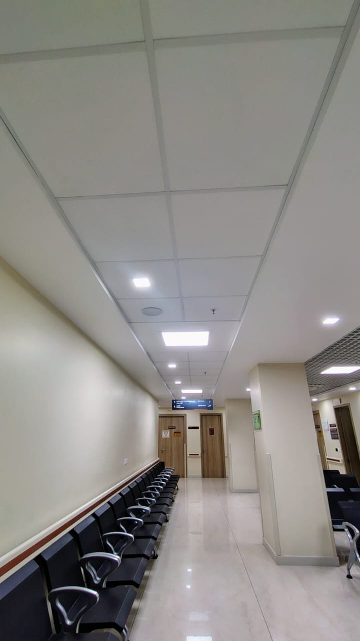Grid False Ceiling Grid false ceiling by JAC Interior & False Ceiling